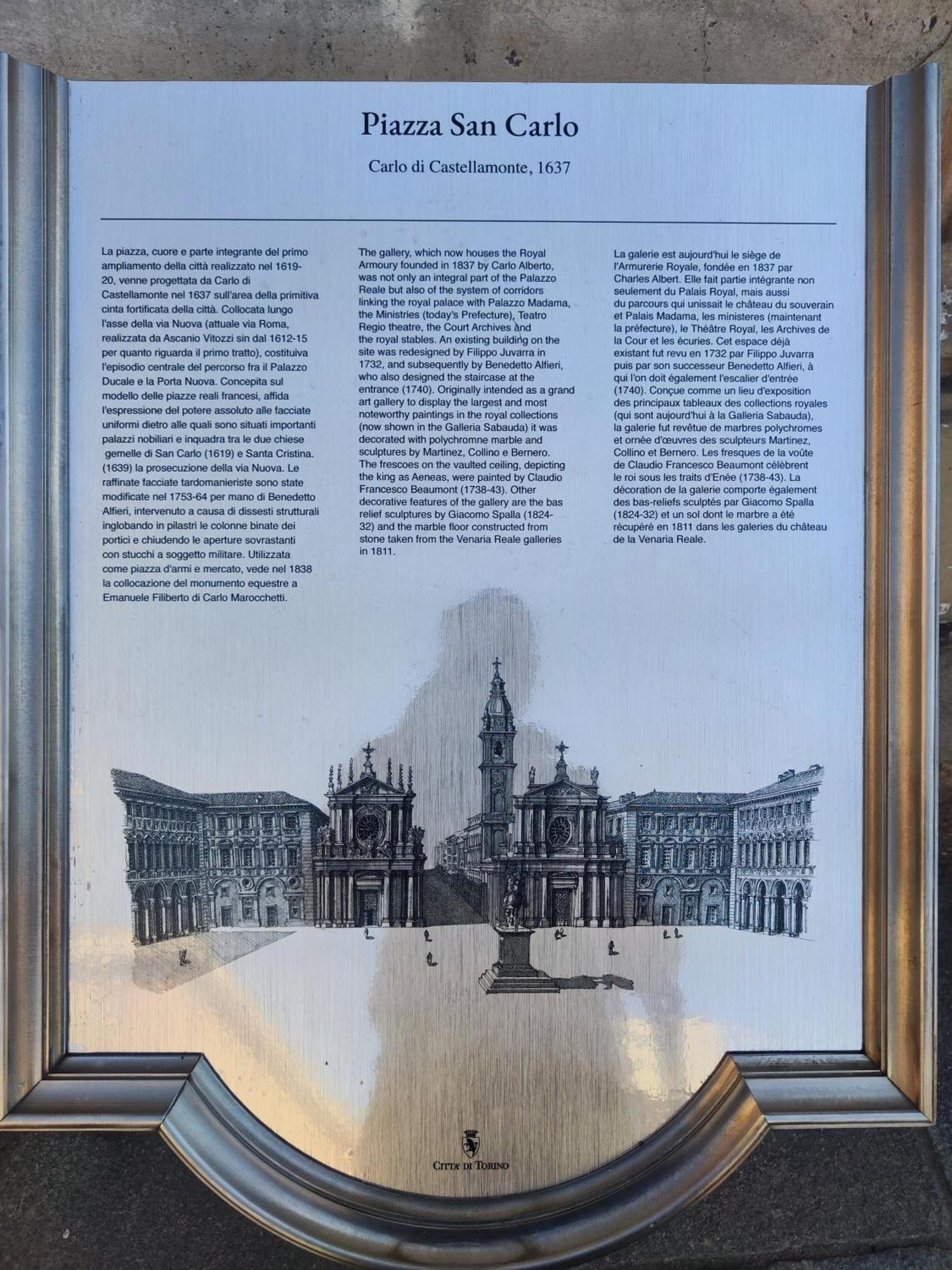 דירות טורינו Ynh Bilo Sancarlo Museo Egizio Piazza San Carlo מראה חיצוני תמונה